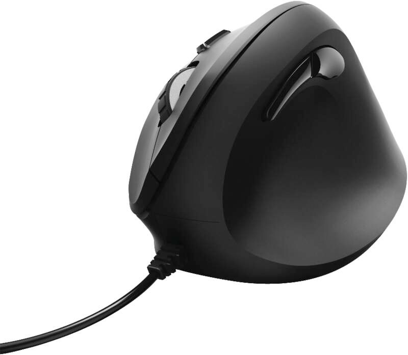 Hama Maus 182698 Ergonomische Maus, EMC-500, schwarz