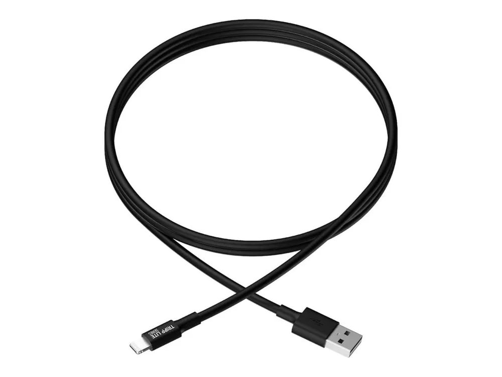 Tripp Eaton Tripp Lite Series USB-A to Lightning Sync/Charge Cable, MFi Certified - Black, M/M, 10 in. (0.25 m)