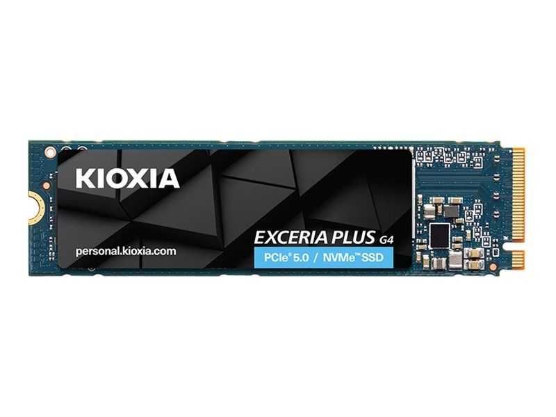 Kioxia Exceria Plus G4 Series LVD10Z001TG8 - SSD - 1 TB - intern - M.2 2280 - PCI Express 5.0 x4 (NVMe)