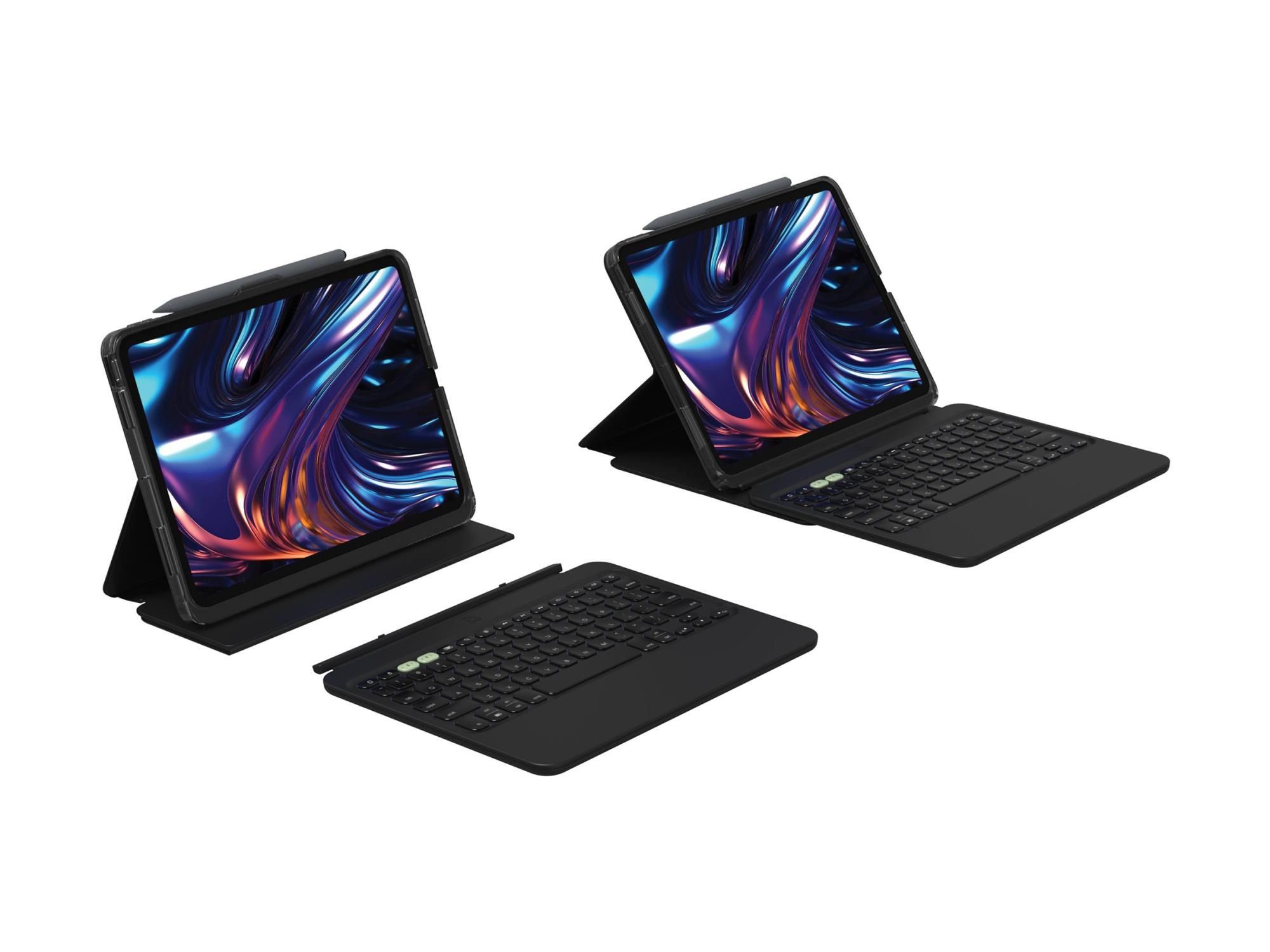 ZAGG Pro Keys 2 - Tastatur und Foliohülle (Smart Folio-Abdeckung)