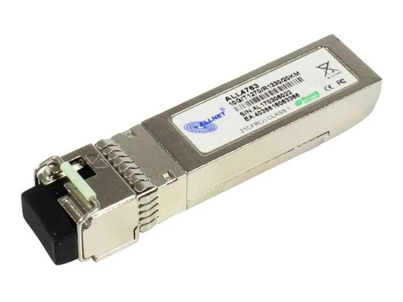 ALLNET SFP+-Transceiver-Modul - 10GbE - über Glasfaser - LC Single-Modus - bis zu 20 km - 1270 (TX)