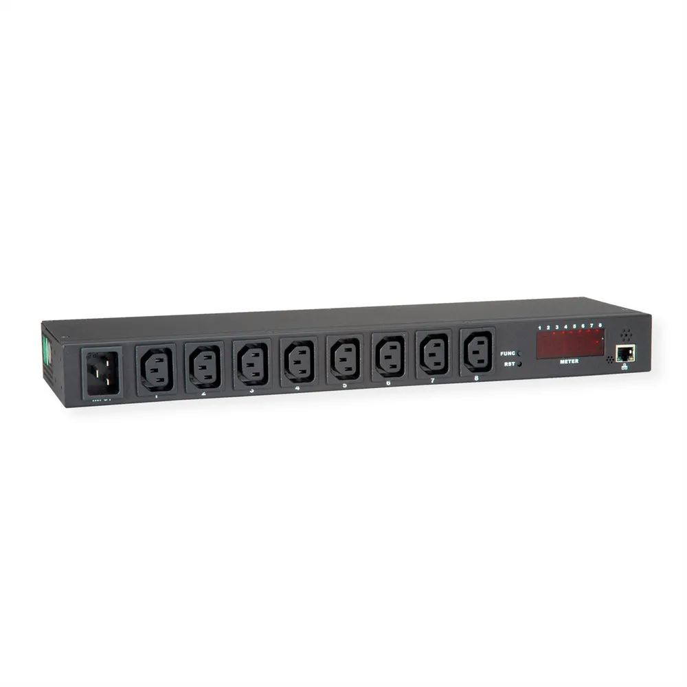 VALUE IP-Steckdosenleiste 8fach, 19-Zoll-Rackmount