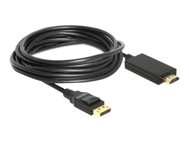 Delock Videokabel - DisplayPort männlich bis HDMI männlich