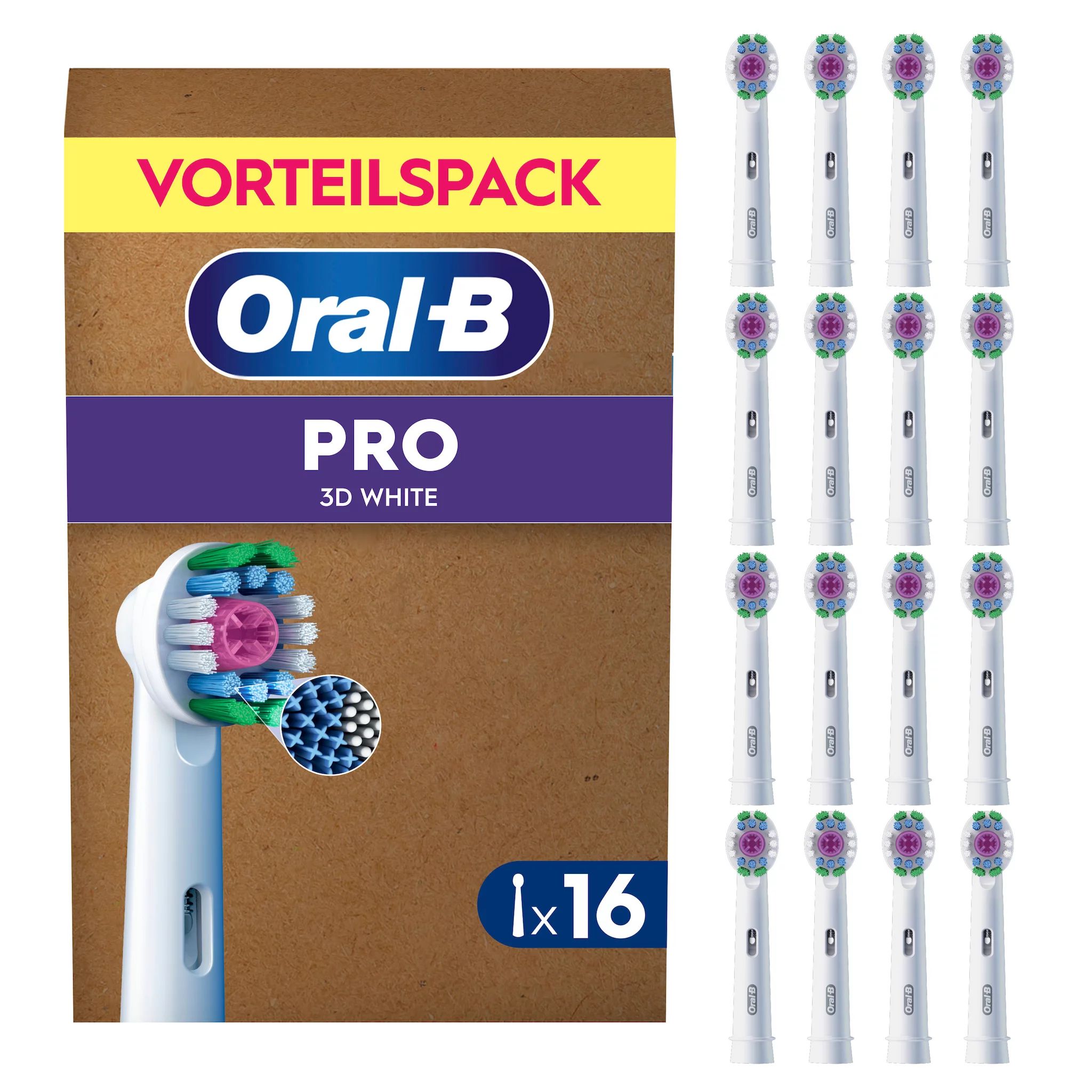 Oral-B Pro 3D White 16er FFU