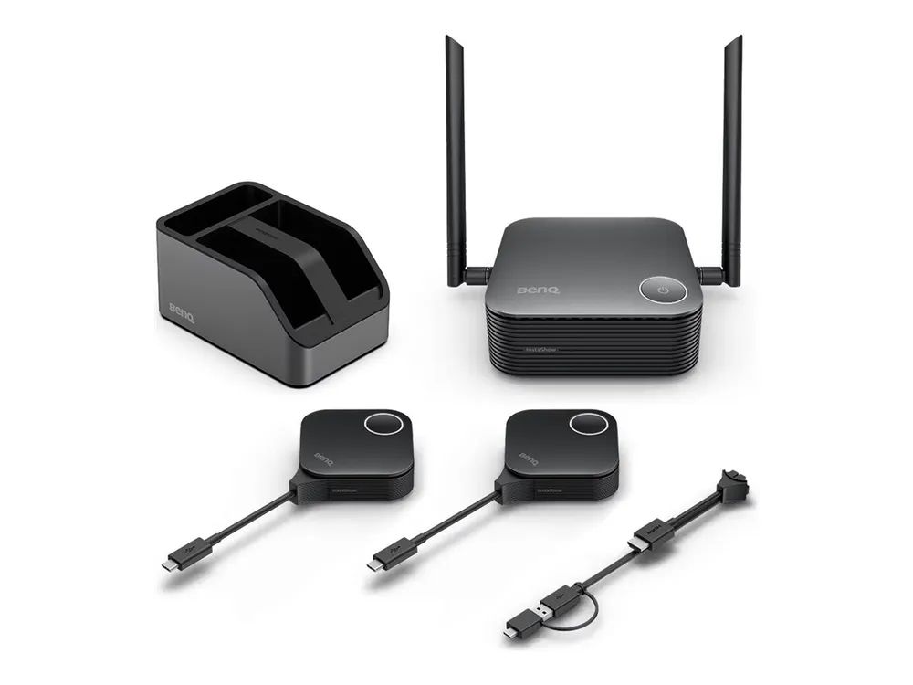 BenQ InstaShow WDC25 - For Huddle & Large Rooms - Kit für Videokonferenzen (InstaShow receiver, 2 InstaShow buttons)