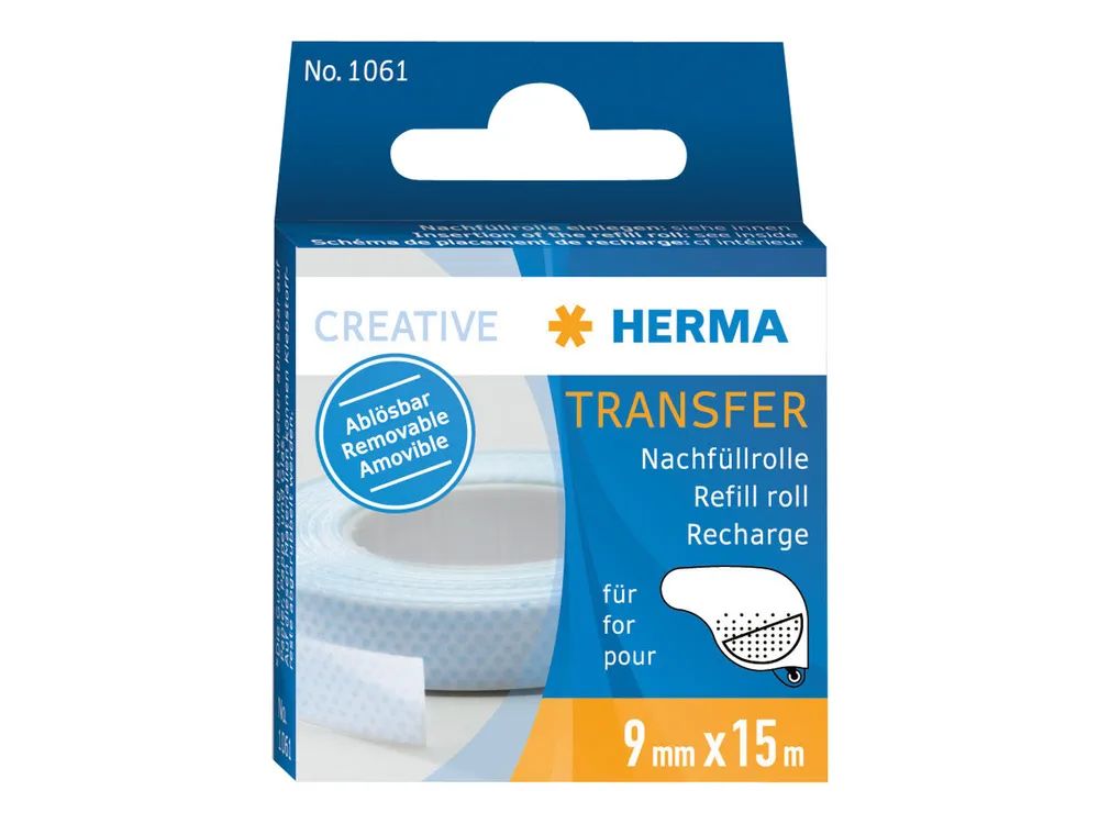 HERMA Transfer - Kleberollernachfüllung - 9 mm