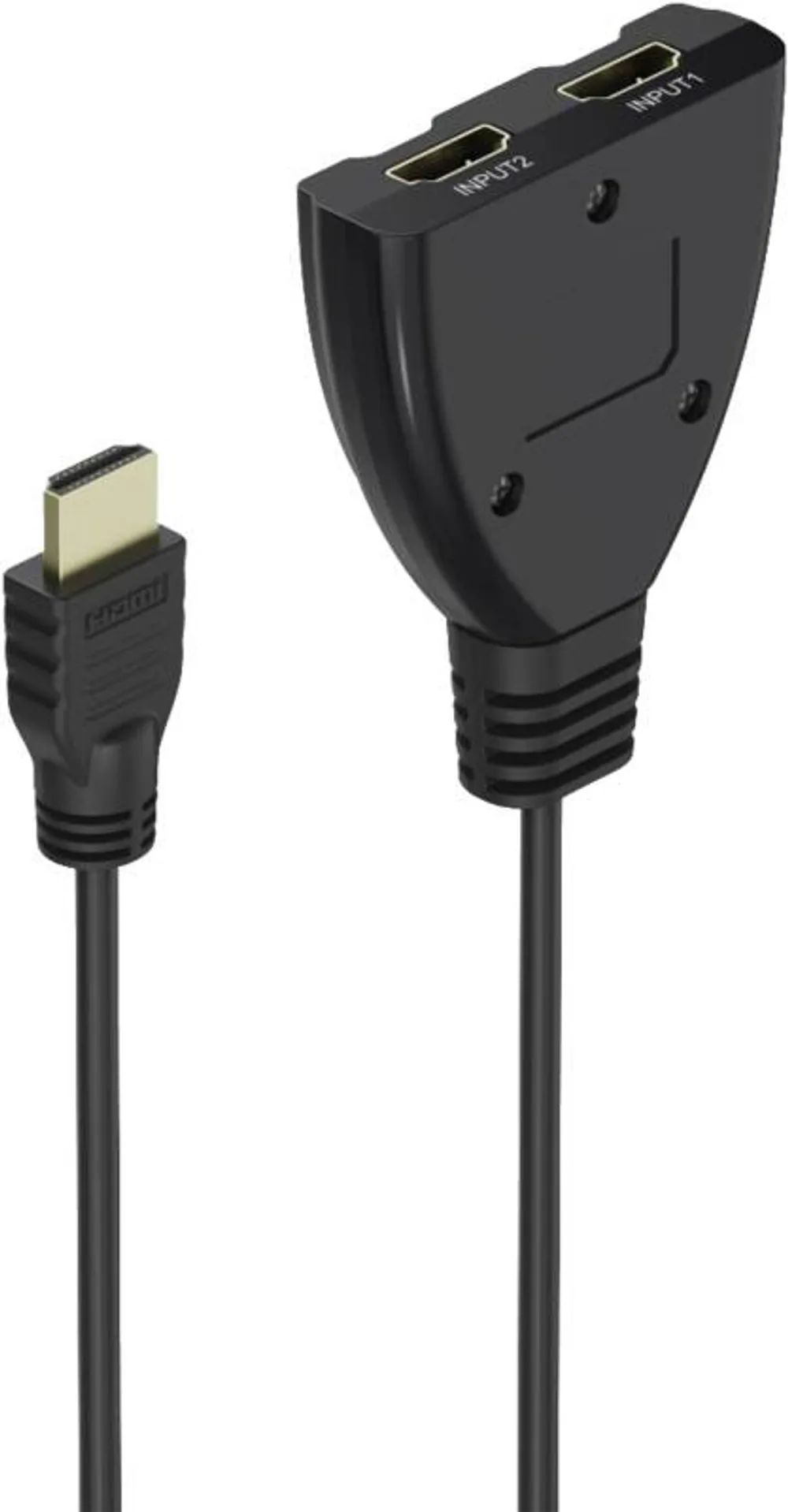 Hama 4K HDMI™-Umschalter 2x1, 2x HDMI™-Buchse - 1x HDMI™-Stecker