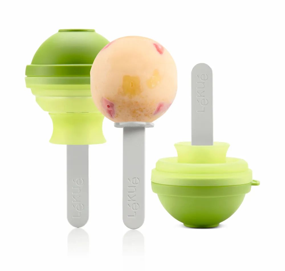 Lékué Stieleisformen, 4er-Set - Mixed