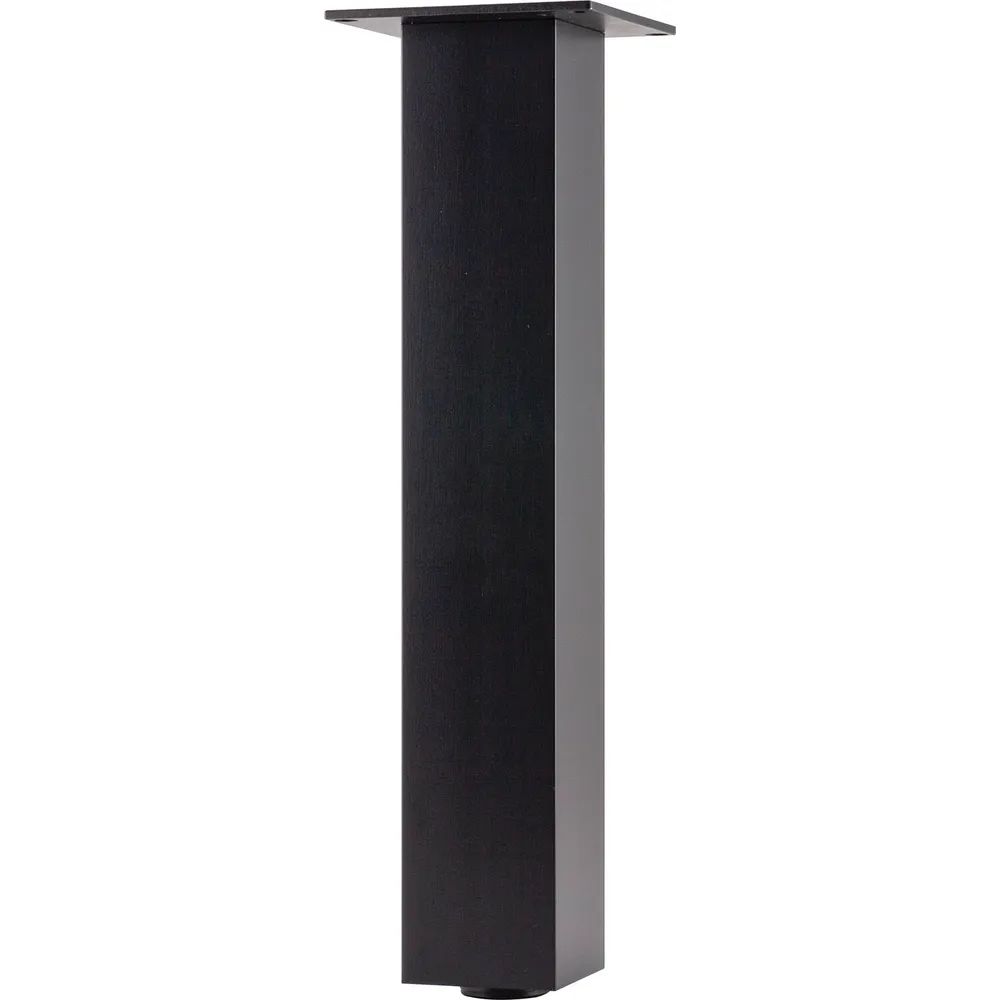 SIMAUSROM Tischfuß 70 x 70 x 420 mm Aluminium schwarz