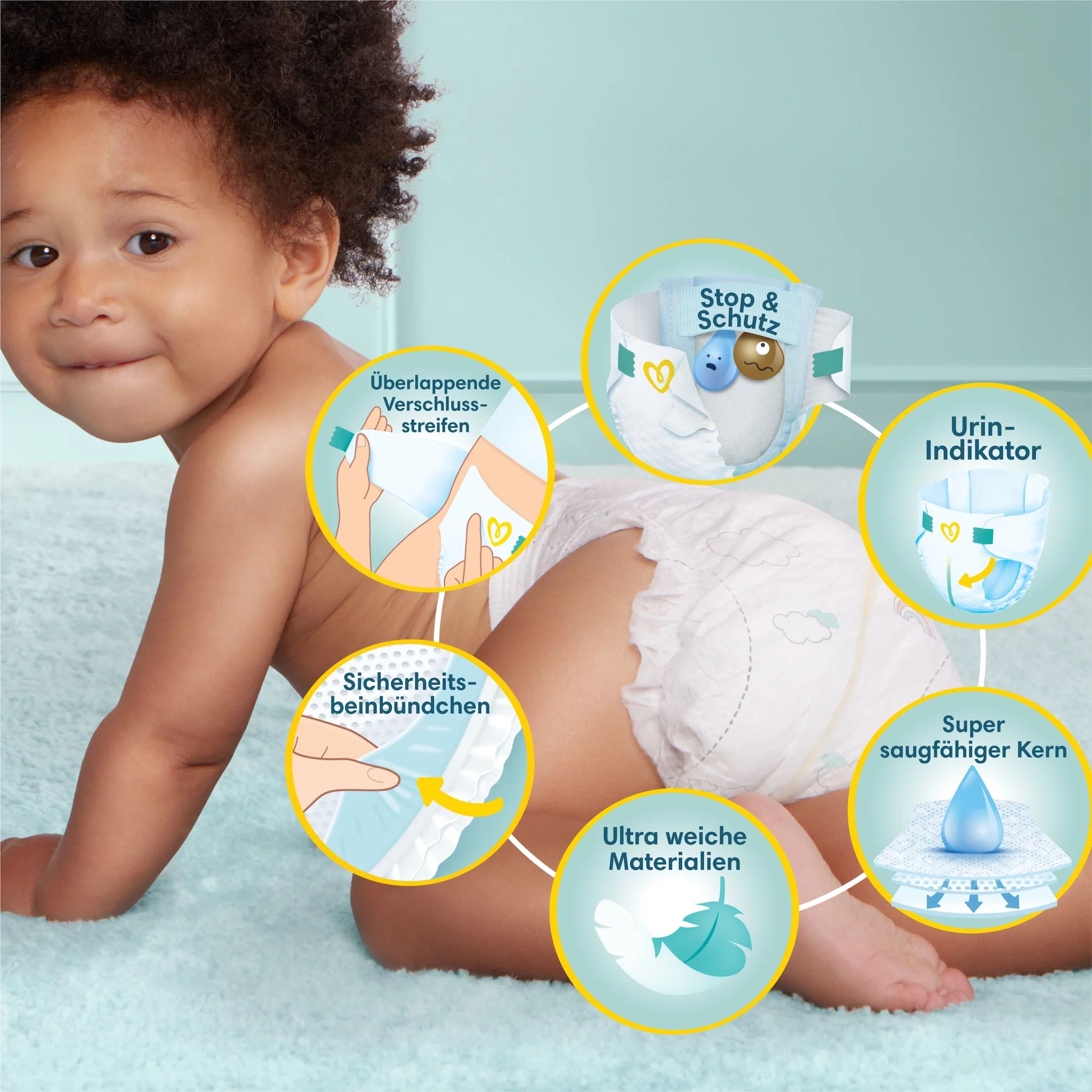 Pampers Premium Protection Gr.6 Extra Large 13+kg  