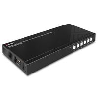 Lindy 5x2 Seamless Präsentations-Switch HDBaseT Extender - Transmitter - Kabel - Audio/Multimedia