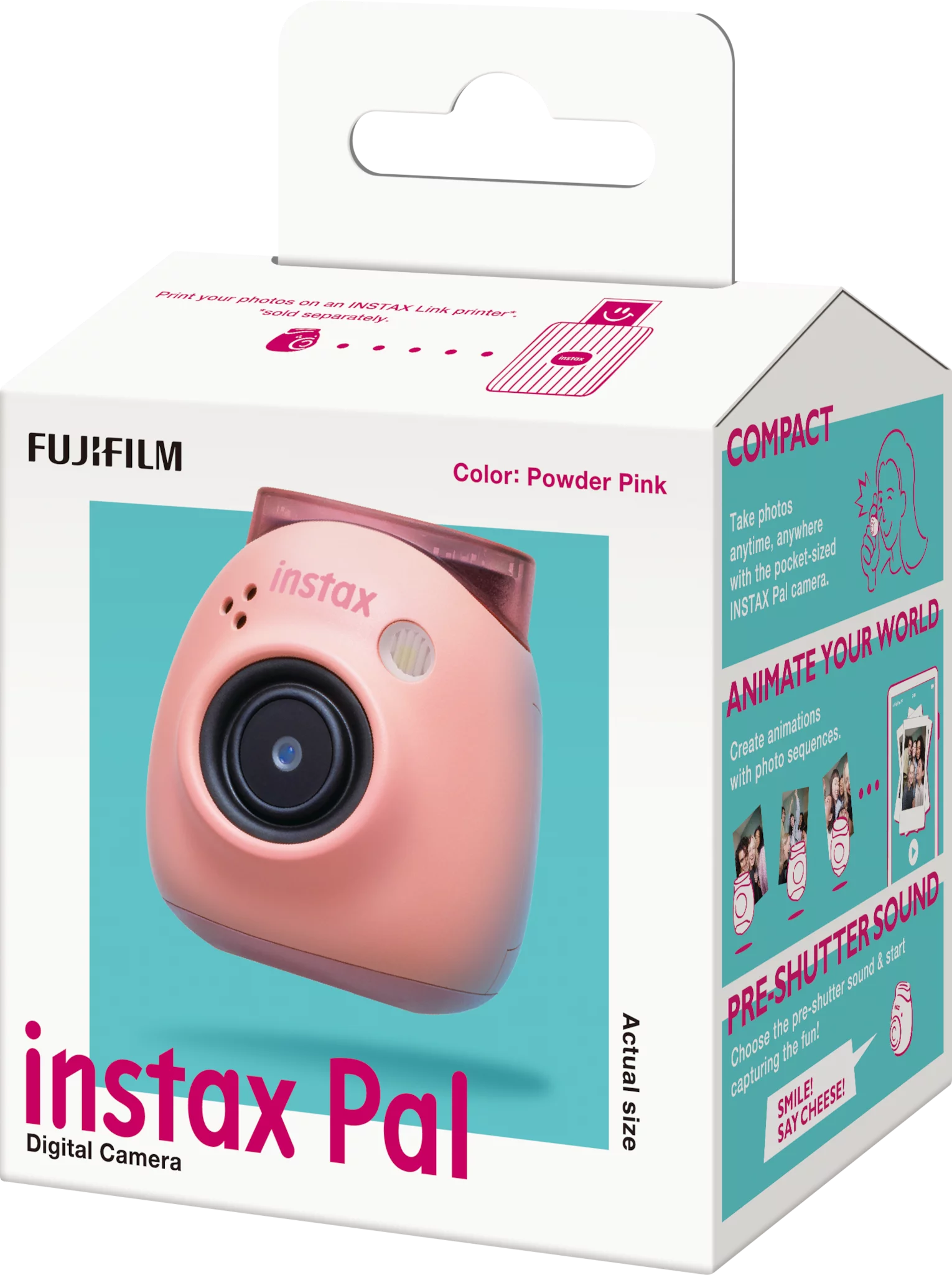 Fujifilm Instax Mini Pal, Powder Pink