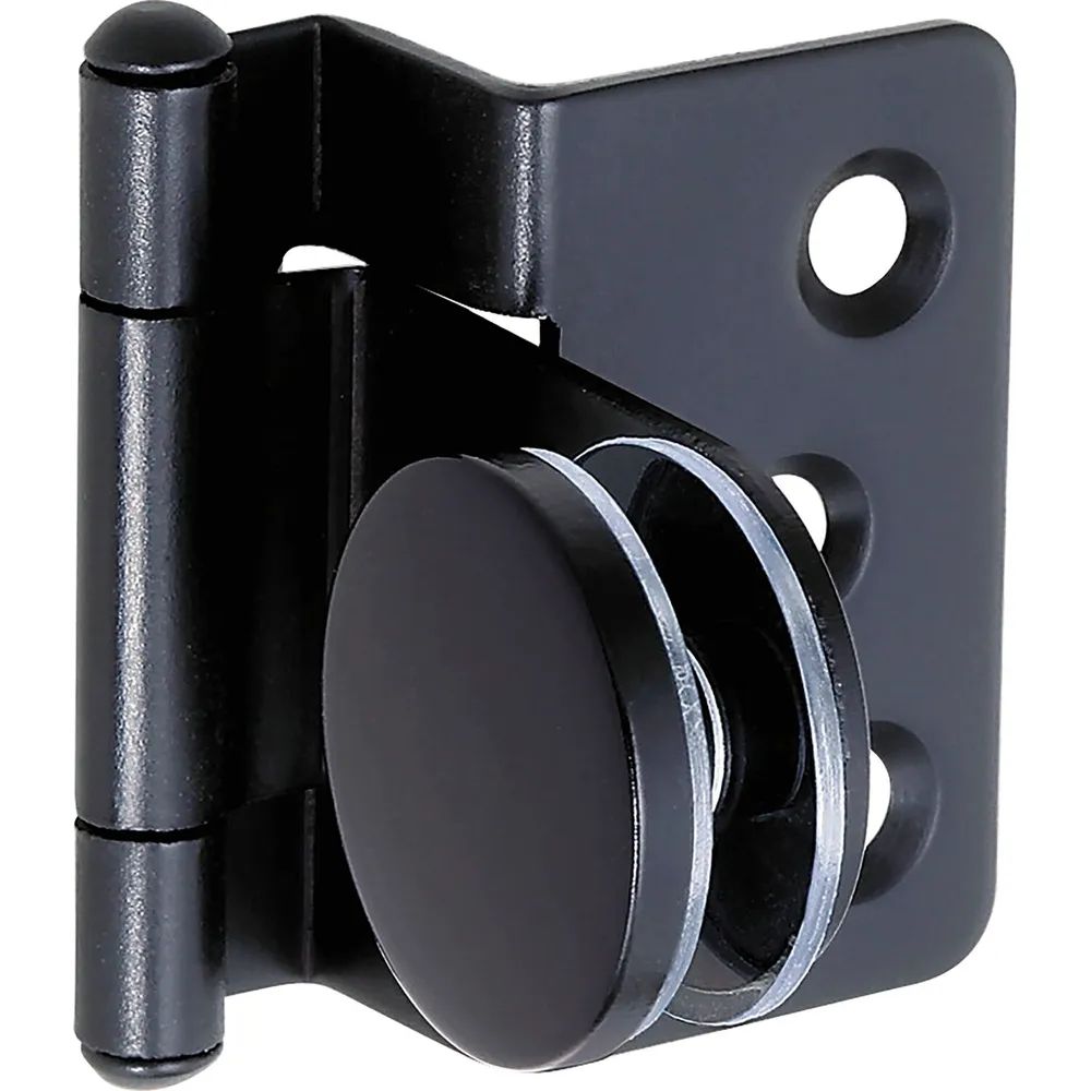 LAMP®Glastürscharnier GH34-8, Glas 4-6mm; 34x38 mm, Stahl schwarz