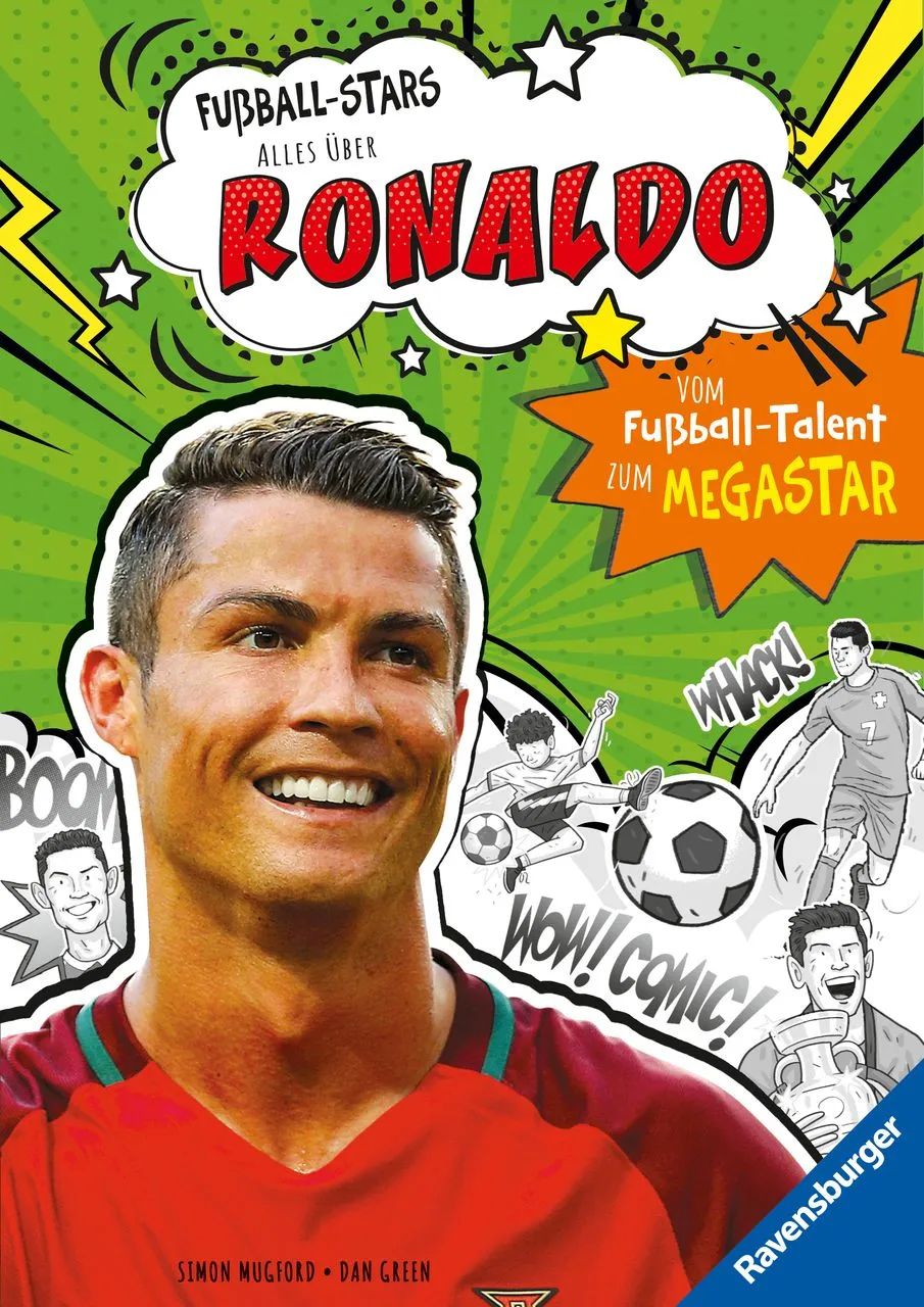 Ravensburger Verlag GmbH Fußball-Stars - Alles über Ronaldo Erstl