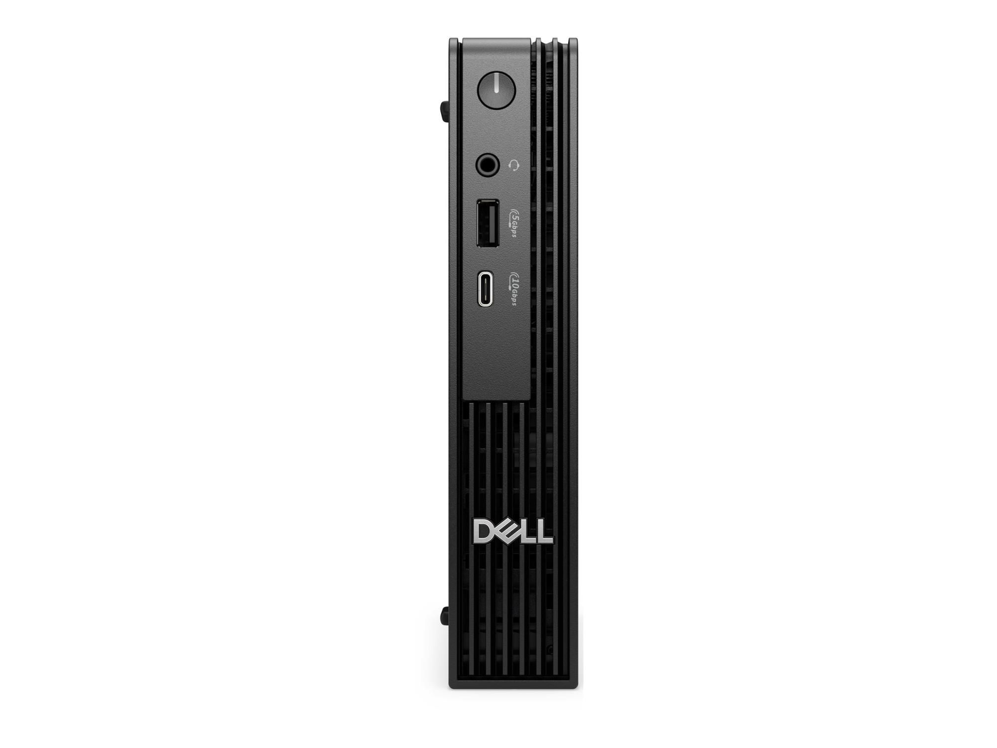 Dell Pro Micro QCM1250 - Micro - Core Ultra 7 265T / 1.5 GHz - RAM 16 GB - SSD 512 GB - NVMe, TLC - Intel Graphics - 1GbE, Bluetooth, Wi-Fi 6E - WLAN: Bluetooth, 802.11a/b/g/n/ac/ax (Wi-Fi 6E)