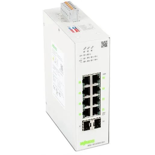 Wago LEAN-MANAGED-SWITCH 8P / WAGO 852-1813/000-001