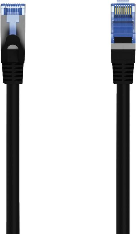 Hama Netzwerkkabel, CAT-6a, 10 Gbit/s, S/FTP geschirmt, 10,00 m