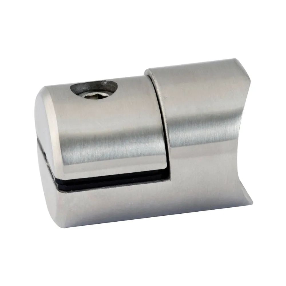 CROSO Plattenhalter für geraden Anschluss, ø 32 mm, Edelstahl geschliffen V2A