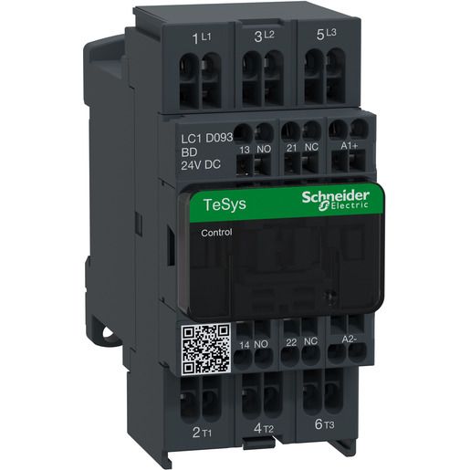 Schneider Electric SCHÜTZ 9A 24V/DC 1S+1Ö / SCHN.E LC1-D093BD LC1D093BD