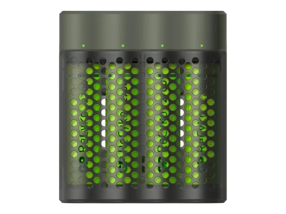 GP Battery y Mainstream-Line 4x ReCyko+ Mignon Rundzellen-Ladegerät NiMH Micro - Ladegerät - Nickel-Metallhydrid (NiMH)