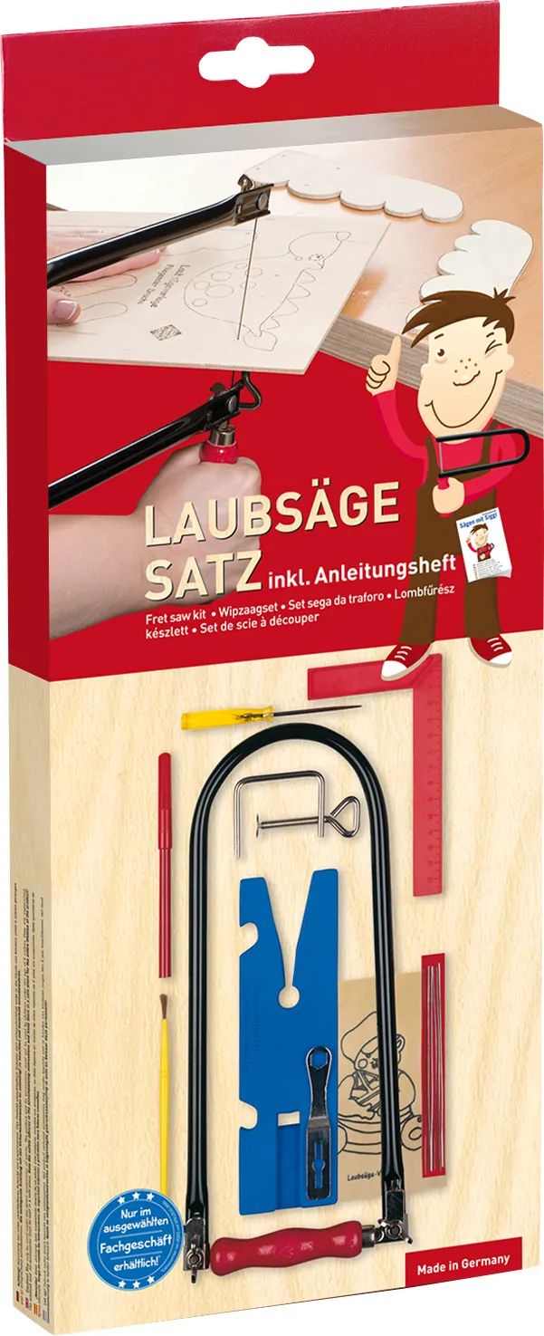 Peter Bausch GmbH & Co. KG Laubsäge-Starter-Set mit Vorlage