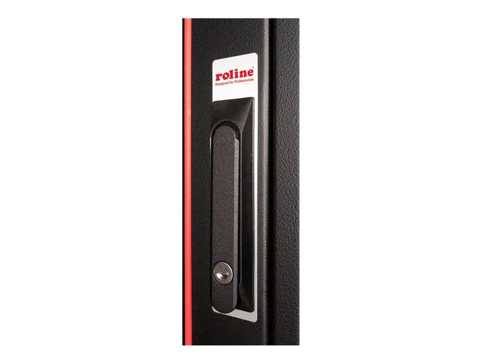 ROLINE Basic - Schrank Netzwerkschrank - Glas Tür, 800 x 800 (B x T)