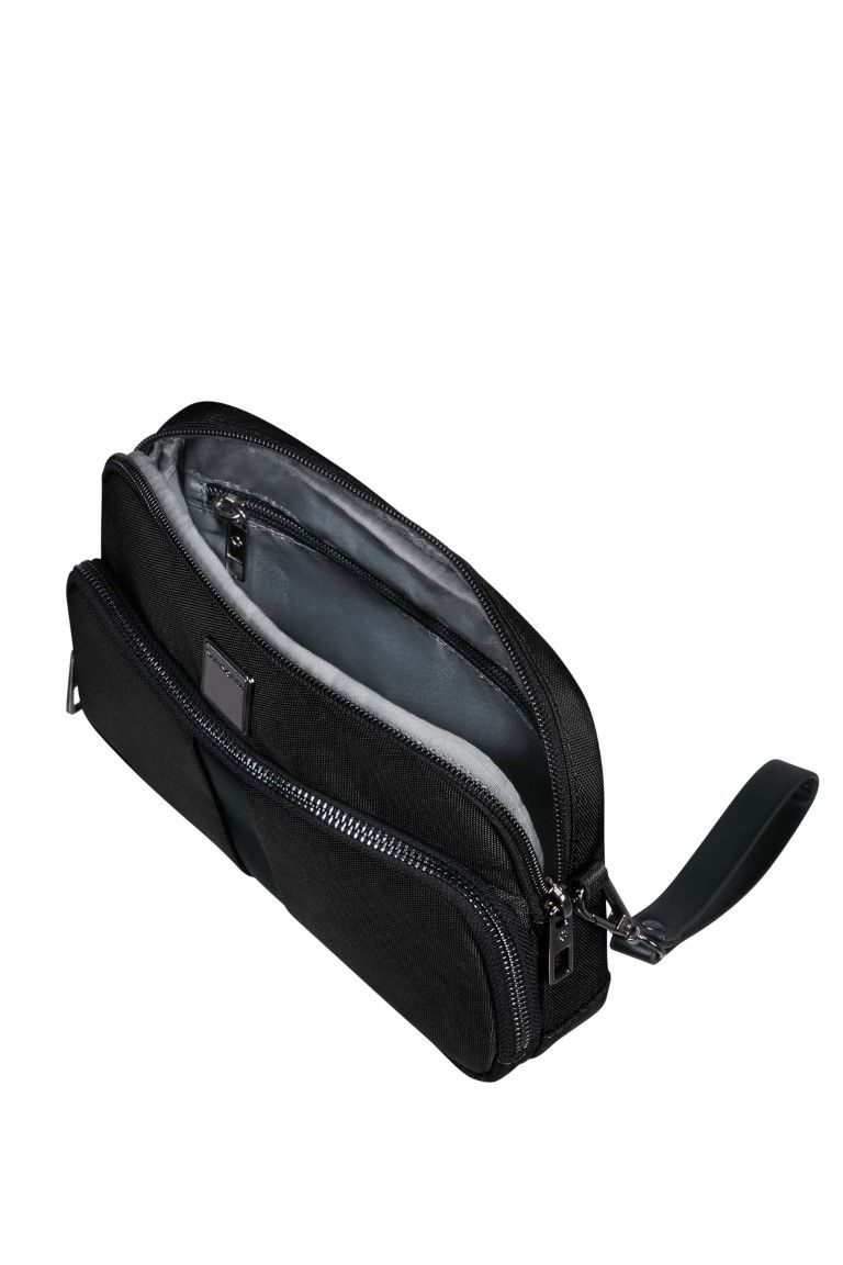 SAMSONITE SACKSQUARE TRAVEL CLUTCH, black