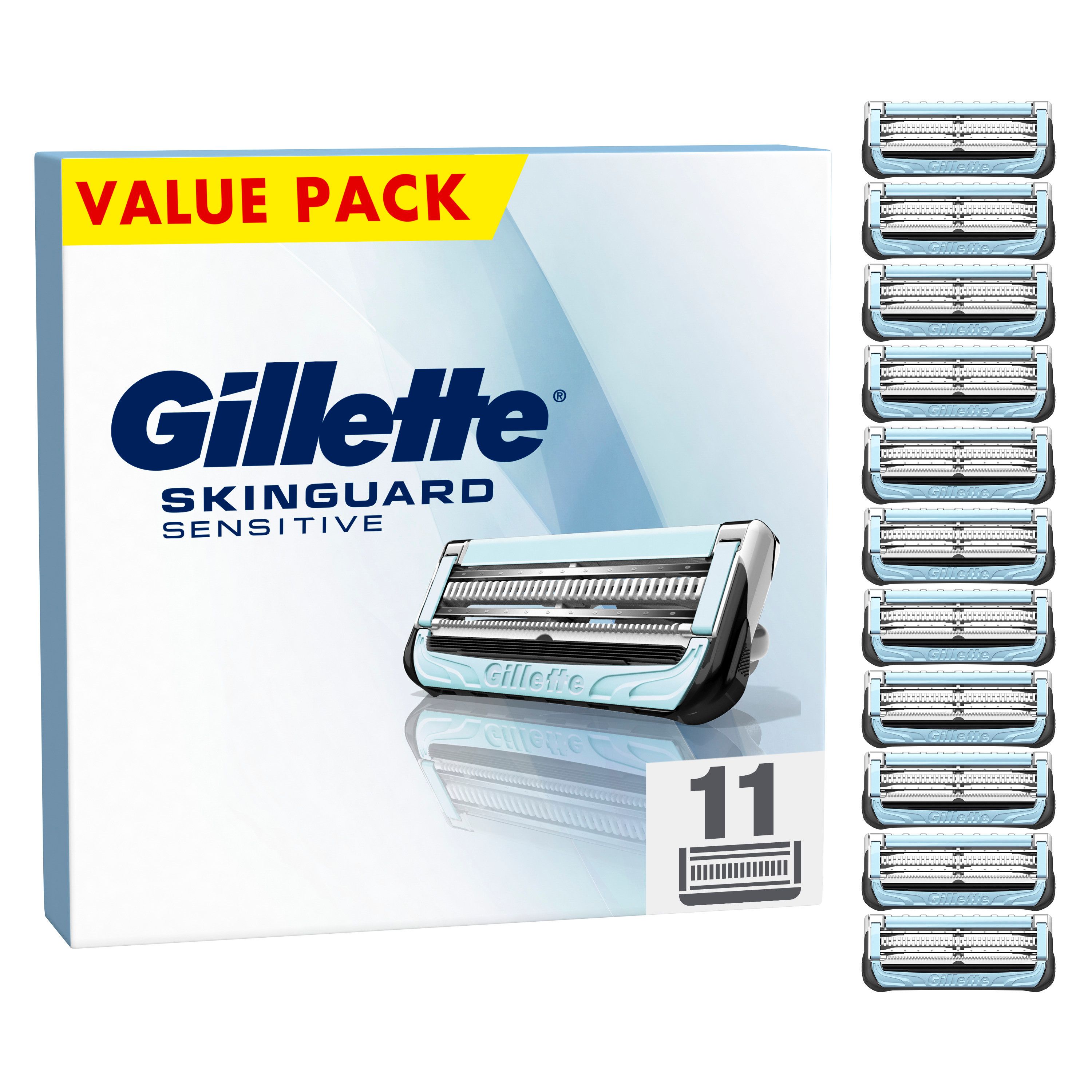 Gillette SkinGuard Sensitive Systemklingen 11er