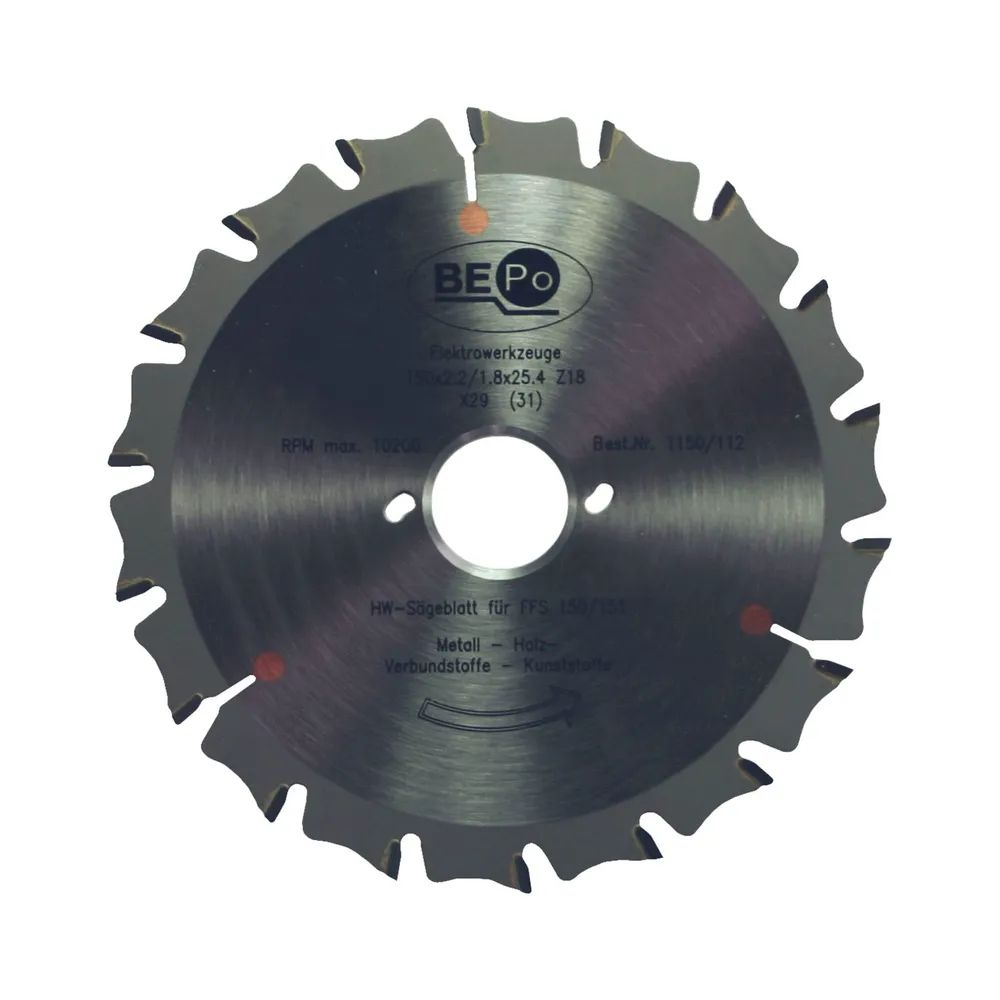 BEPO Sägeblatt HW Holz und Metall