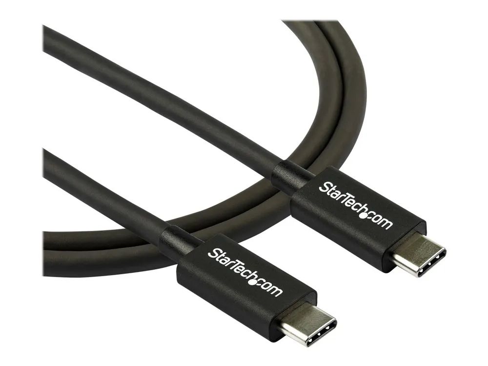 StarTech.com 0.8m Thunderbolt 3 auf Thunderbolt 3 Kabel - Thunderbolt-Kabel - 24 pin USB-C (M)