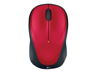 Logitech M235 - Maus - optisch - kabellos - 2.4 GHz - kabelloser Empfänger (USB)