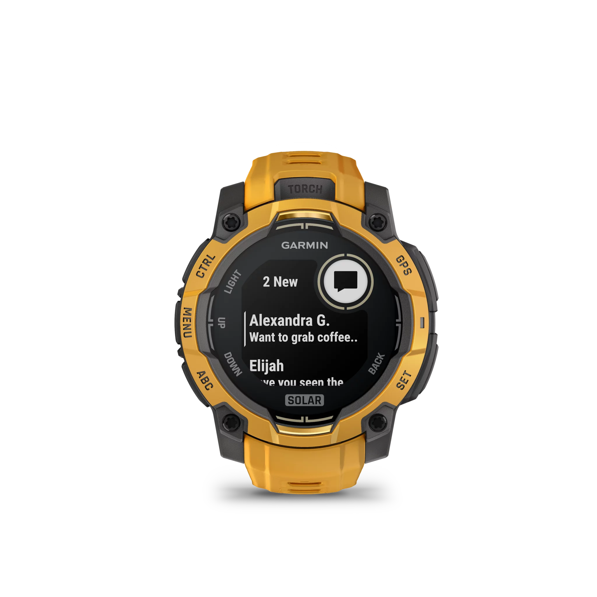 Garmin Instinct 3 Solar, 45mm Grau/Sunburst mit Silikon-Wechselarmband 22mm 