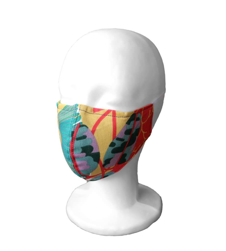 epic-couture Mund-Nasen Gesichtsmaske, Buntblumen