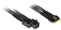 Inter-Tech Kabel SFF 8654-8x 2xSFF 8643 - Kabel