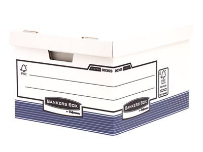 Fellowes Bankers Box System - Aufbewahrungsbox - für Folio