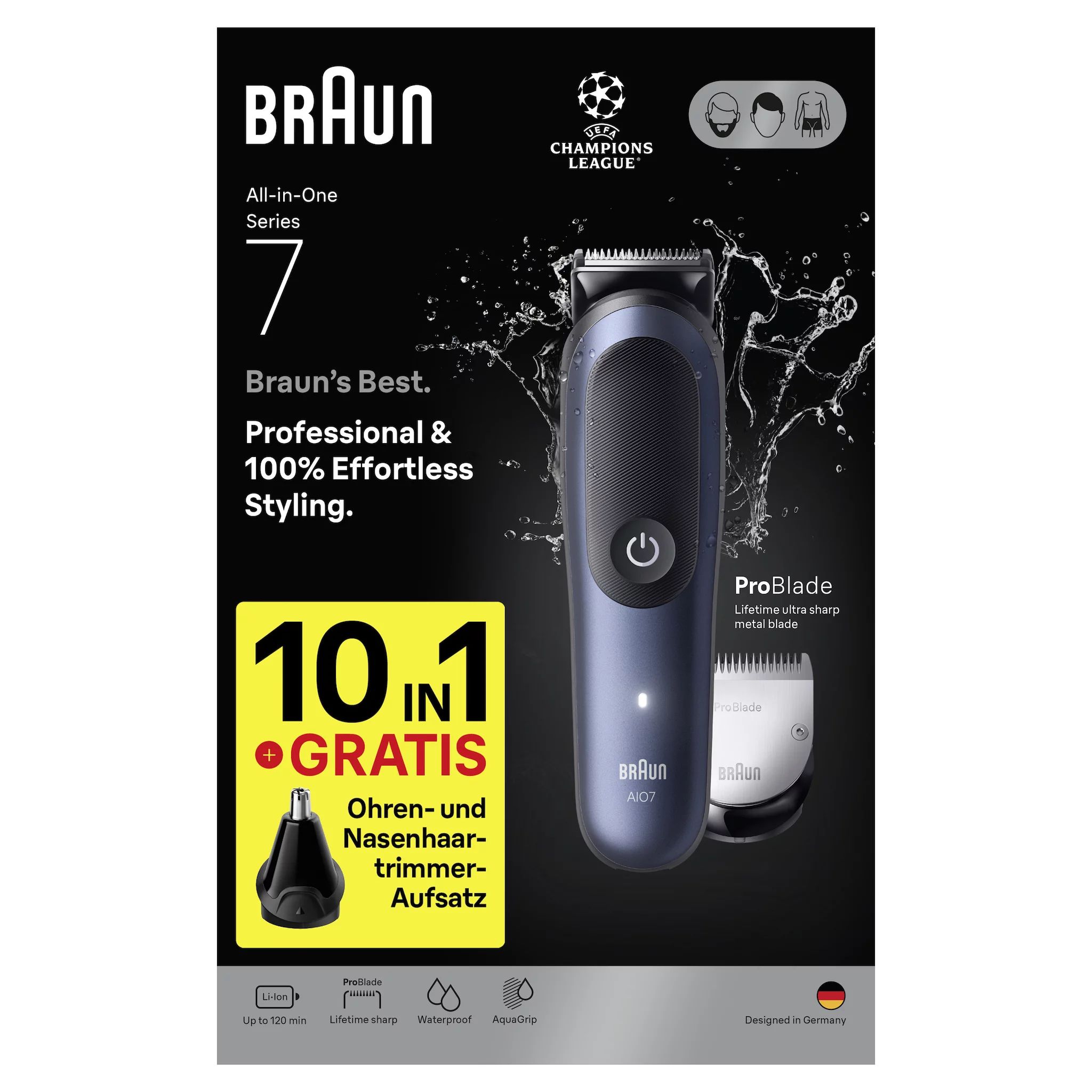 Braun Series 7 All-In-One Style Kit AIO7540