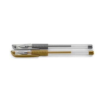 Hama Gelschreiber-Set "Classic", Gold/Silber