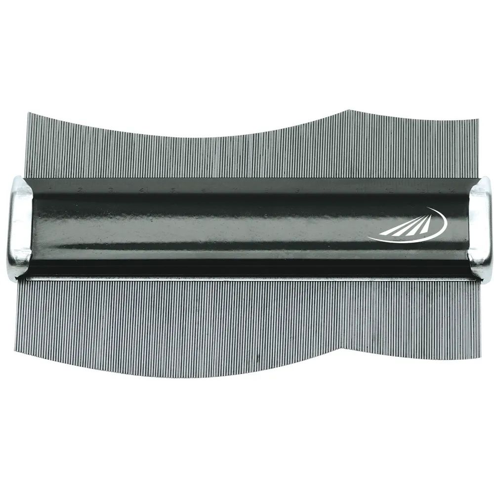 HELIOS PREISSER Radius-Profillehre Nutzlänge 150 mm Nutztiefe 40 mm