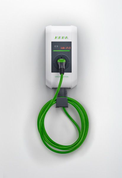 KEBA P30x Ladest Type2 6m Cable 22kW-RFID-15118 Ready HW-ME-4G -