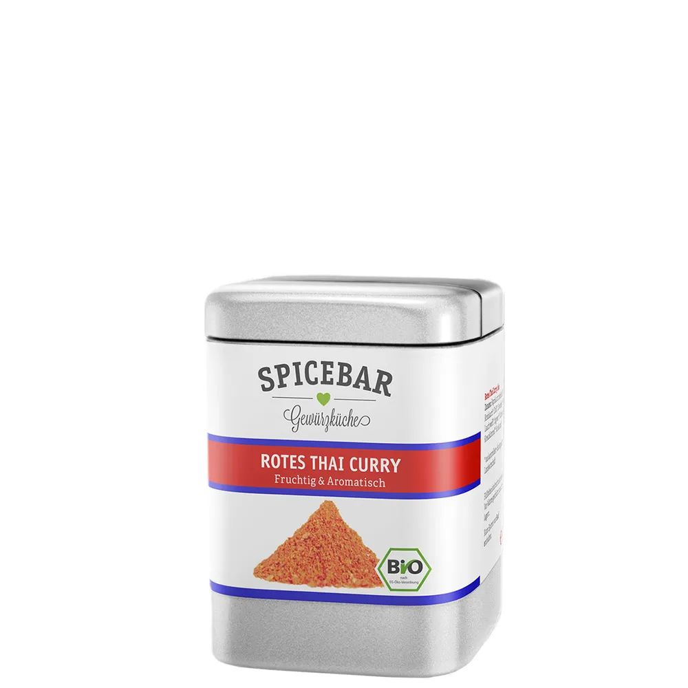 GEFU Spicebar Rotes Thai Curry, bio Inhalt 80g