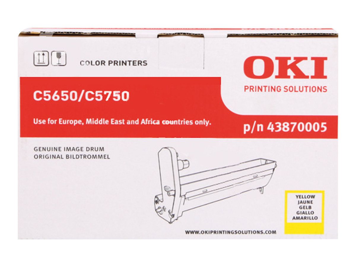 OKI Gelb - Original - Trommeleinheit - für C5650dn