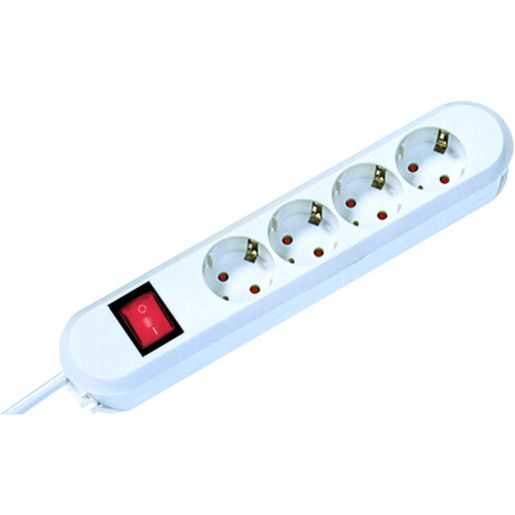 Bachmann 4XSCHUKO SW 1XSCHALT.STROM1,5M / BACHMA 381.130K SMART 381.130K