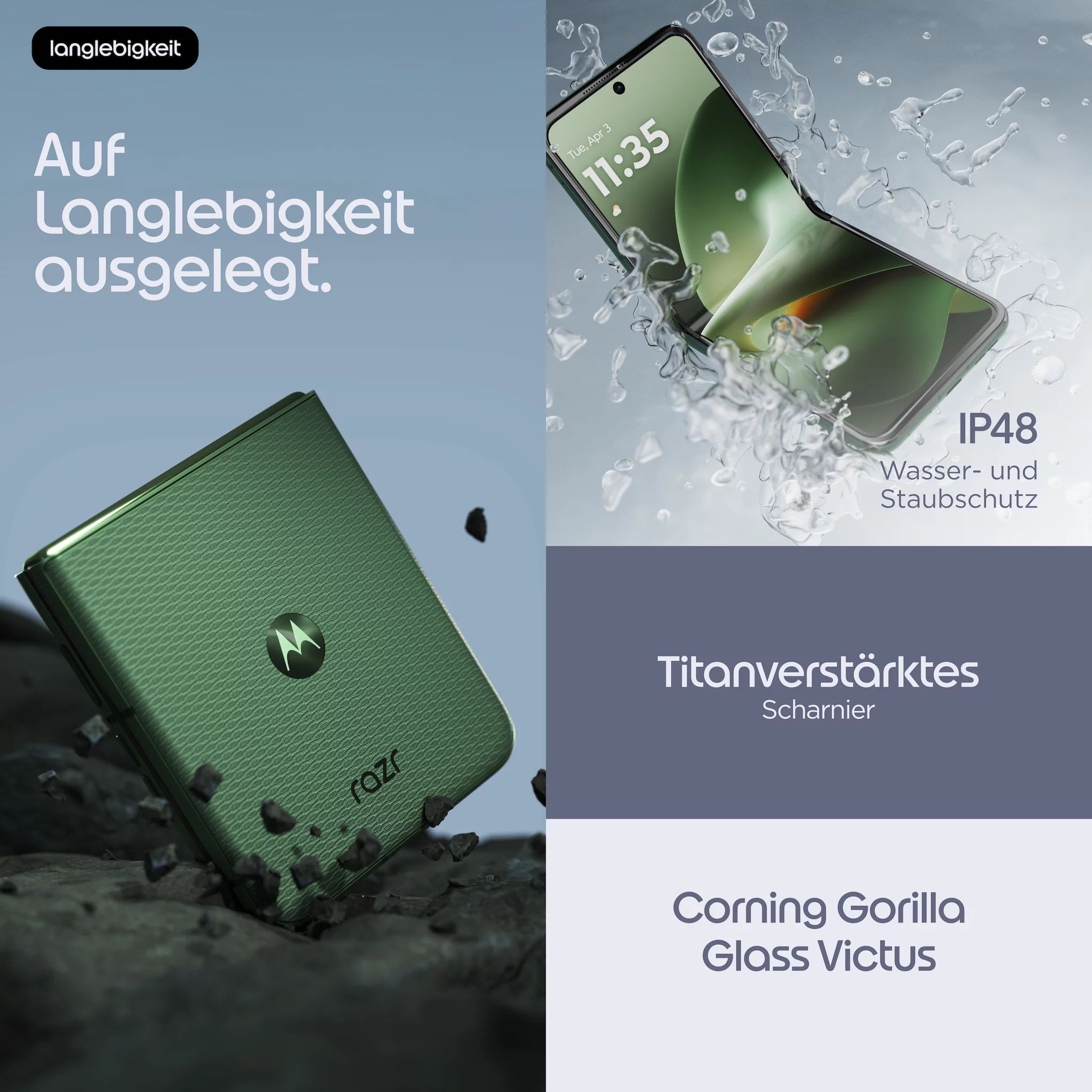 Motorola Razr 70 Plus 512GB/12GB PANTONE mountain view