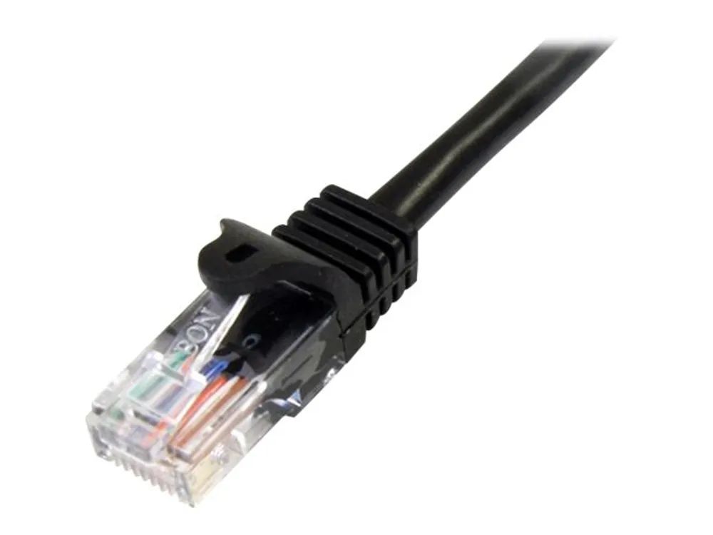 StarTech.com 7m Cat5e Ethernet Netzwerkkabel Snagless mit RJ45 - Cat 5e UTP Kabel - Schwarz - Patch-Kabel - RJ-45 (M)