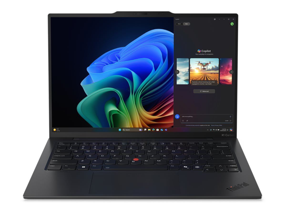 Lenovo ThinkPad X1 Carbon Gen 13 21NS - 180°-Scharnierdesign - Intel Core Ultra 7 258V - Evo - Win 11 Pro - Intel Arc Graphics 140V - 32 GB RAM - 2 TB SSD TCG Opal Encryption 2, NVMe - 35.6 cm (14")