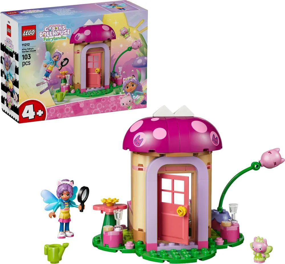 LEGO 11212 Gabby's Dollhouse Kitty Fees Gartenhaus
