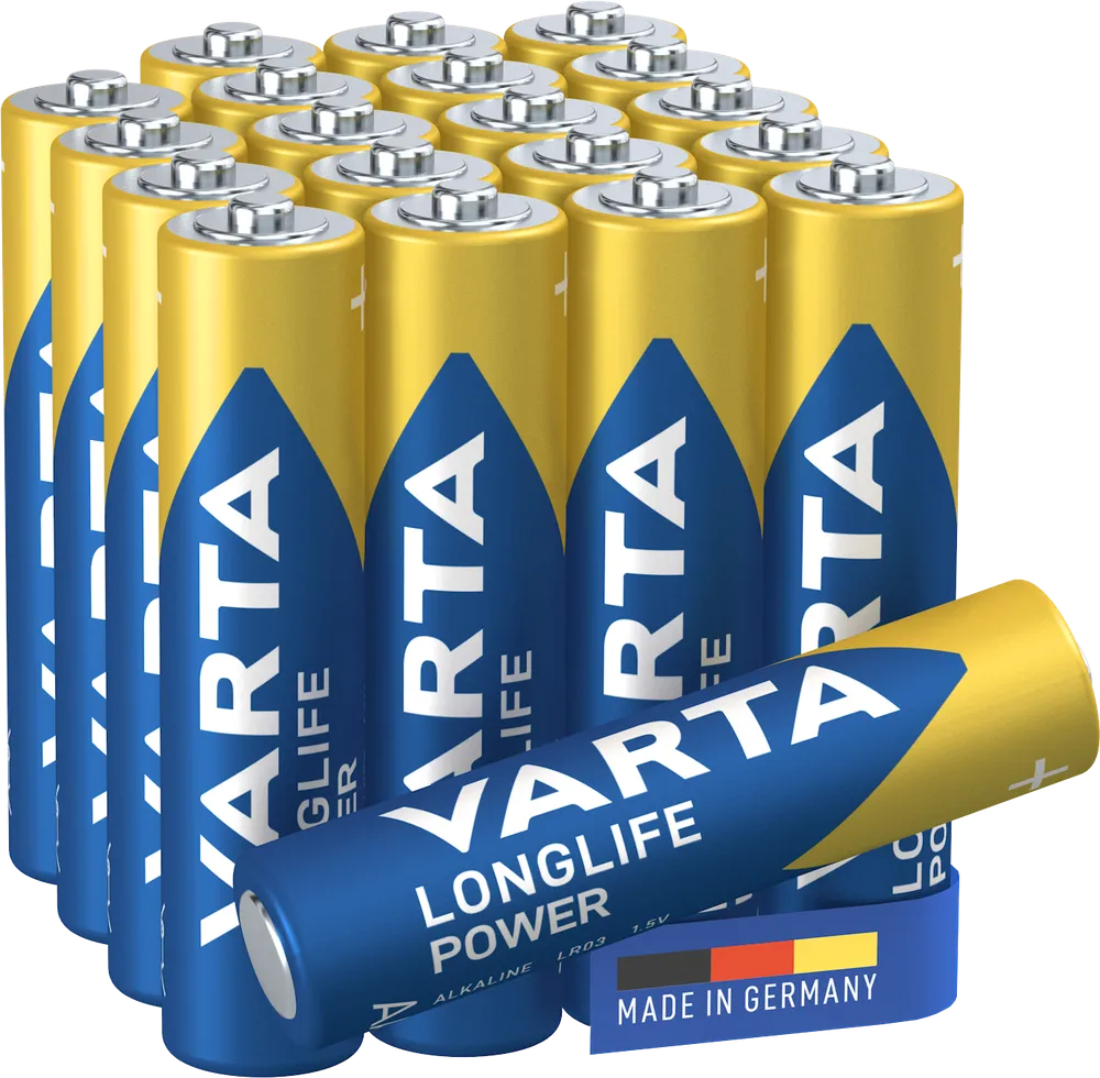 VARTA LONGLIFE Power AAA Pack 20