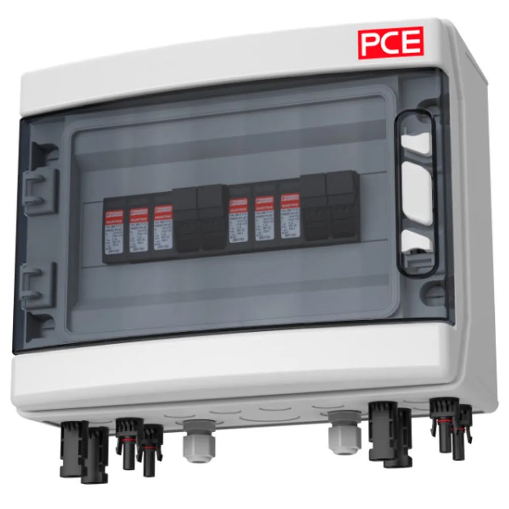PC ELECTRIC GAK ÜSS T1/2 2MPP 1 String/MPP MC4 IP54 m. Sicherung