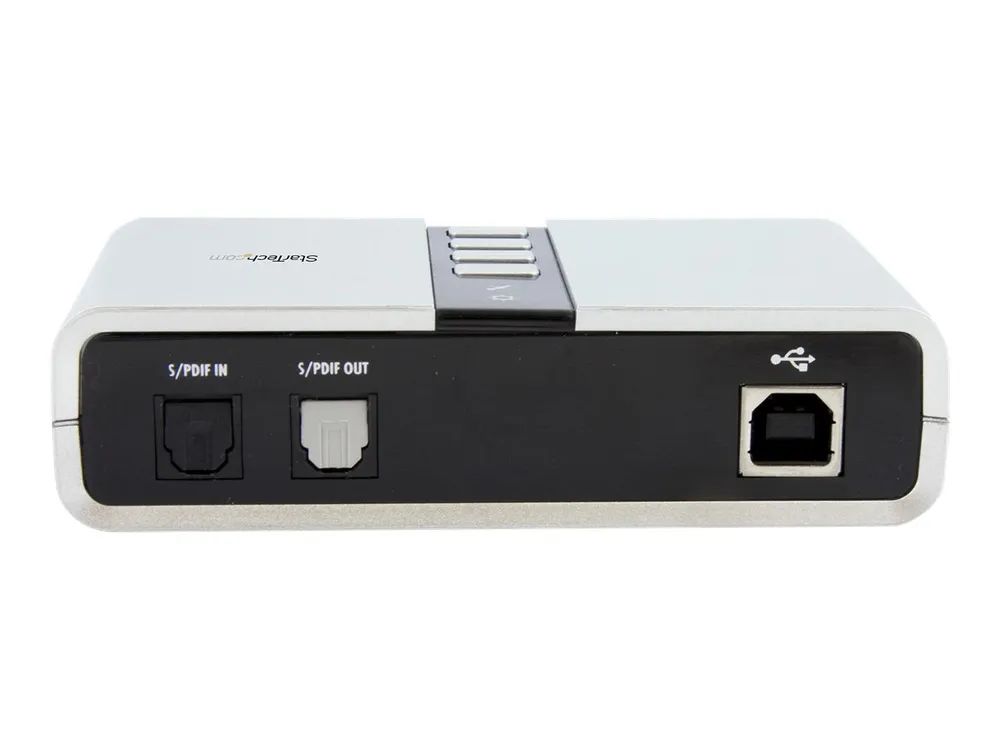 StarTech.com USB 2.0 Soundbox 7.1 Adapter - externe USB Soundkarte mit SPDIF Didital Audio