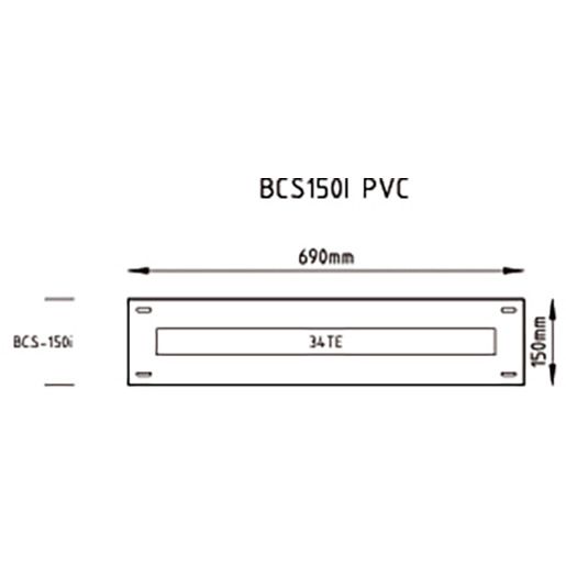 Mehler BLENDE BCS150I PVC / MEHLER BCS150I PVC BCS150i